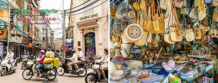 베트남 테마여행 하노이 옛거리 Hanoi Old quarter