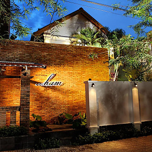 베지테리언을 위한 식당 훔 베지테리언 카페 앤 레스토랑 점