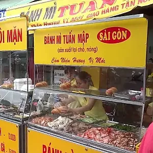 [기획]호치민시 반미 맛집 찾기 : 반미 사이공 뚜안 맙 (Banh mi Saigon Tuan Map)