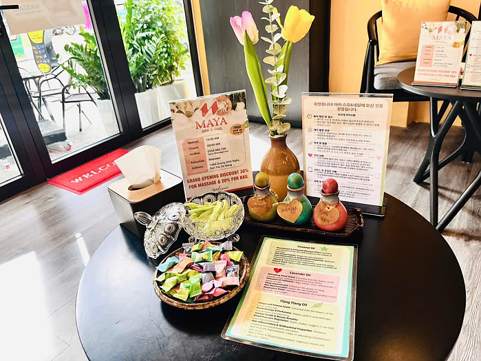 [다낭] 마야 스파&네일 (건마)