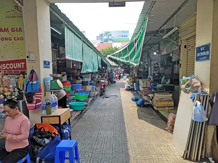 호치민 벤탄시장