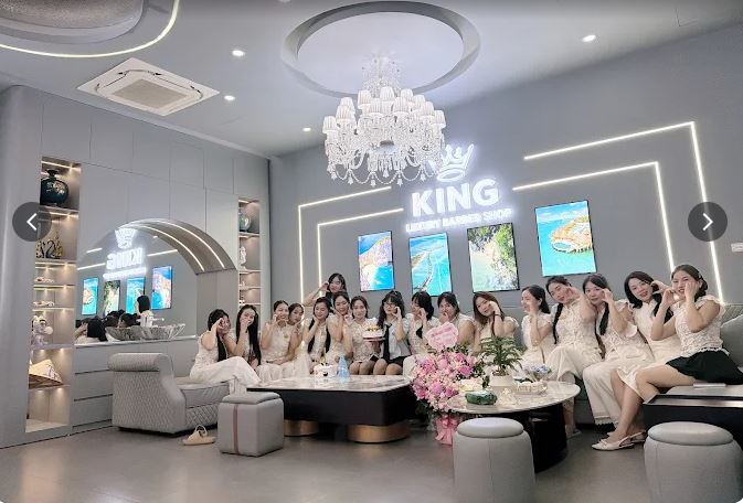 [하노이]  킹 럭셔리 이발관 하노이 미딘