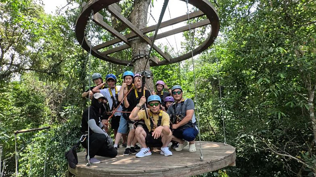 [나트랑] 콩 포레스트 짚라인 체험