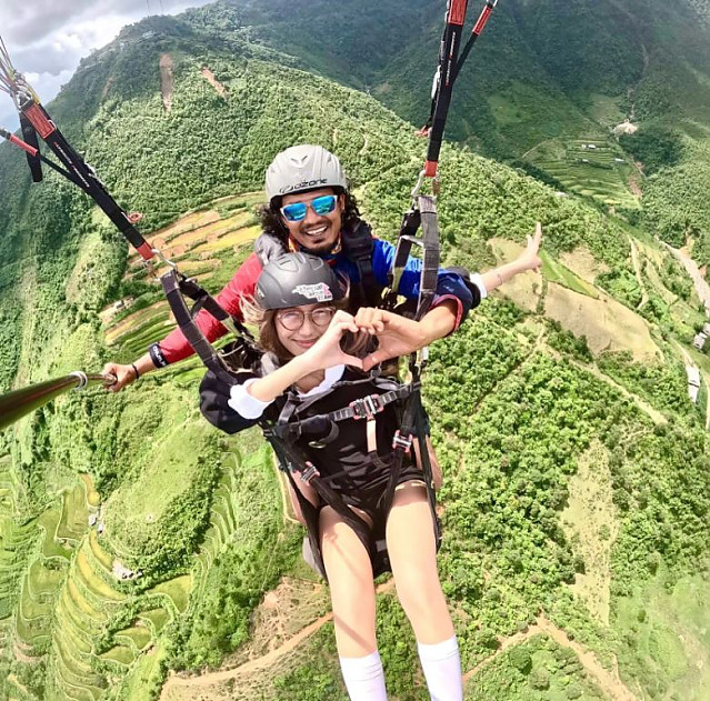 하노이 패러글라이딩 투어