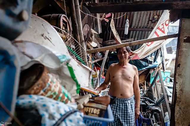 호치민 오토바이 슬럼 투어