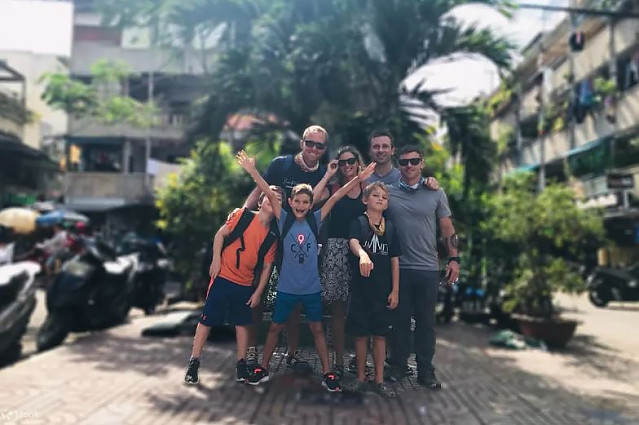 호치민 오토바이 슬럼 투어