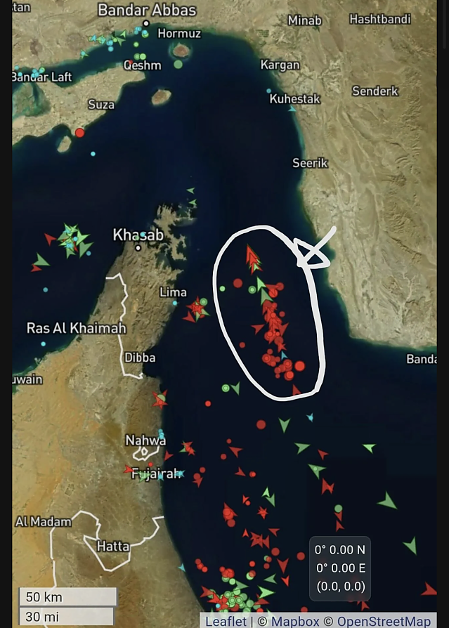 호르무즈 해협 근황