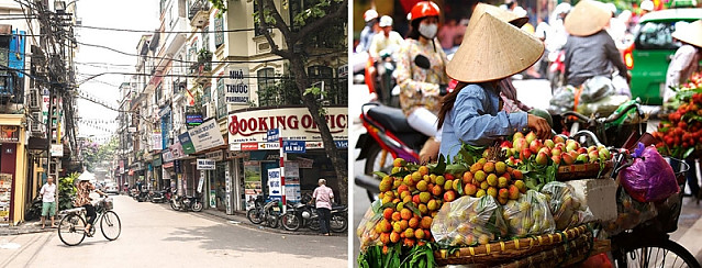 베트남 테마여행 하노이 옛거리 Hanoi Old quarter