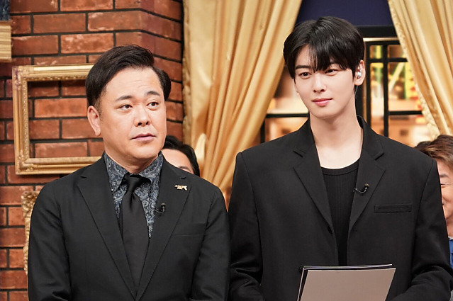 일본 방송서 현지 아재들 학살해버리는 차은우