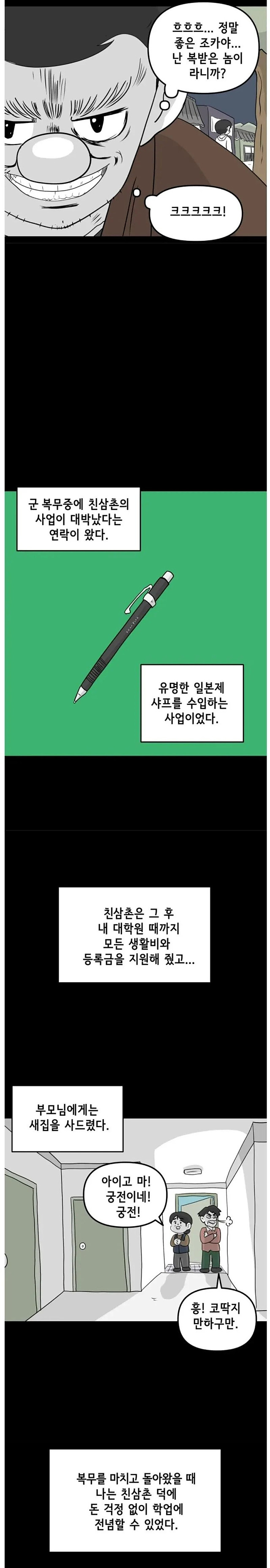 조카 생활비를 가져간 극악무도한 삼촌.manhwa