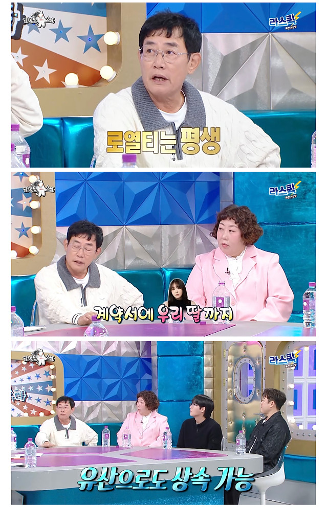 이경규의 꼬꼬면 로열티 기간