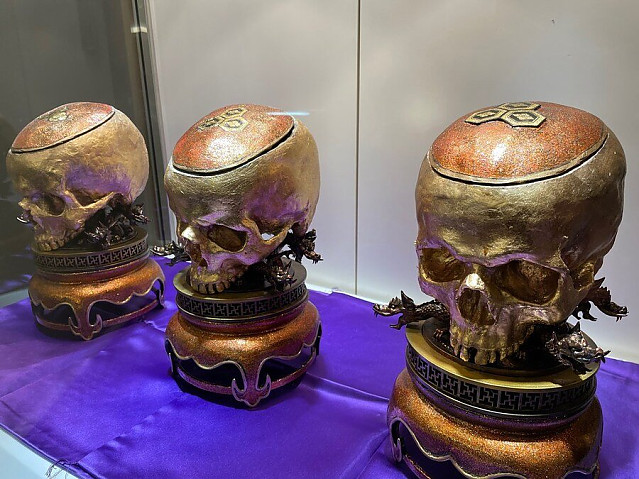 오다 노부나가가 만들었다는 해골 술잔의 구조