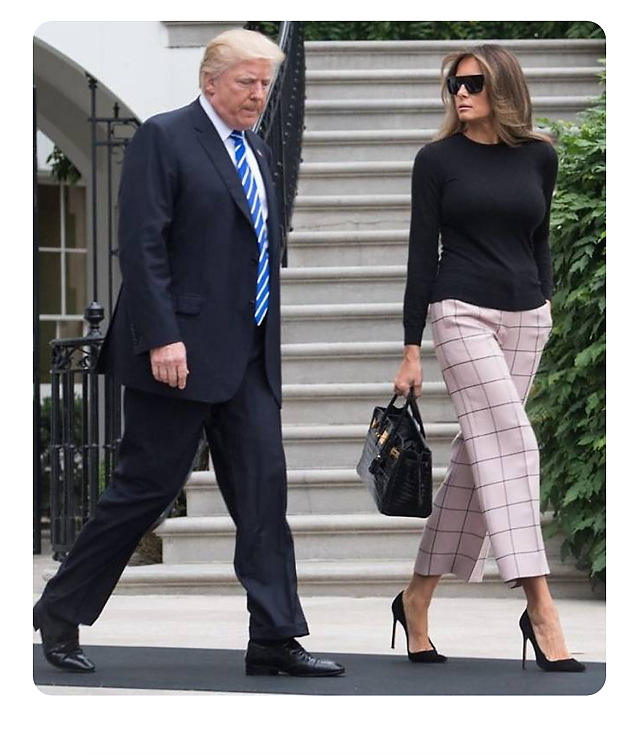 다시 백악관 입소해야 하는 멜라니아