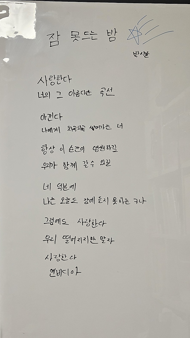 [동시] 잠 못 드는 밤