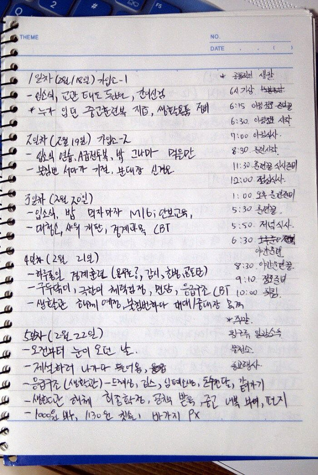 군필 유게이들의 봉인된 기억 되살려주기