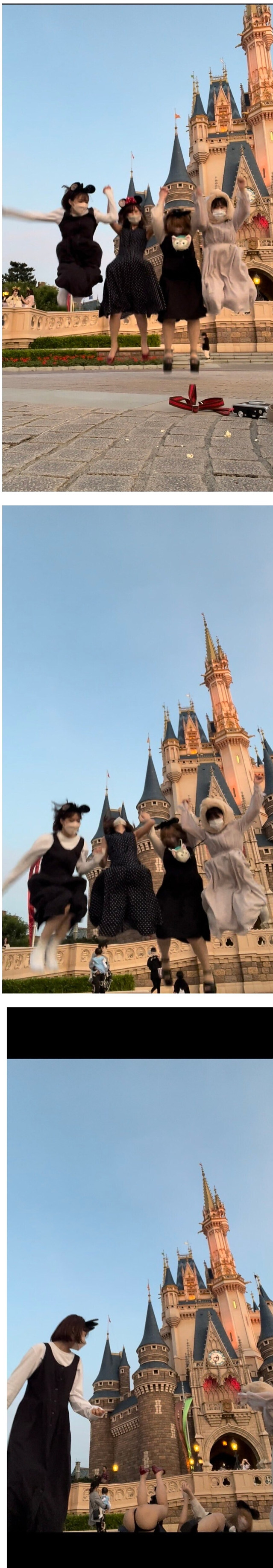 (얏후) 단체로 점프 사진 찍을때 위험한 이유