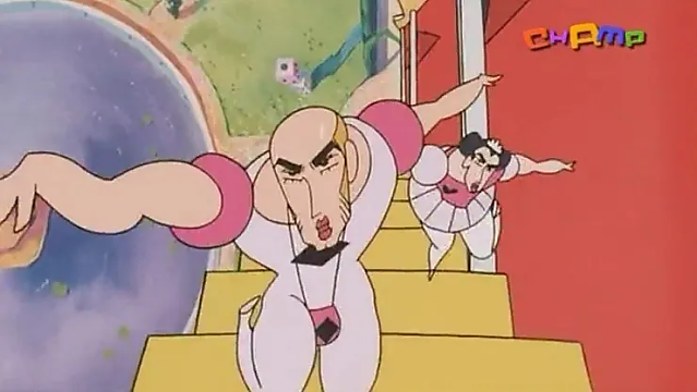 의외로 짱구를 따라한거