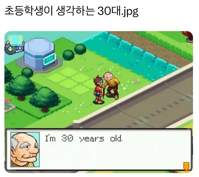 초등학생이 생각하는 30대