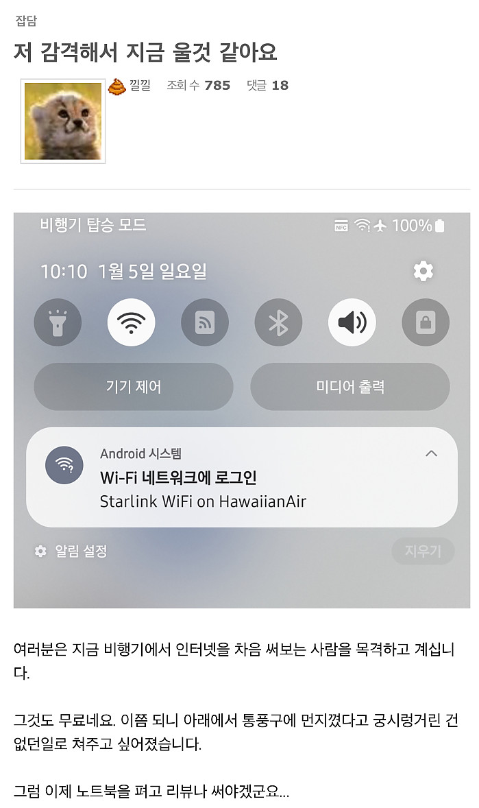 요즘 비행기 근황...
