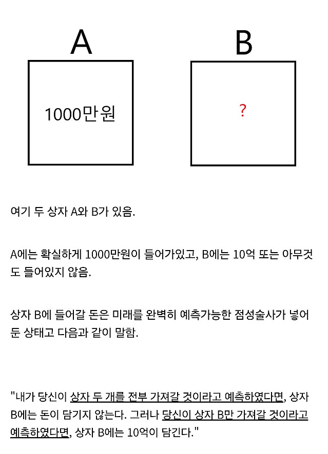 여기 두 상자가 있습니다