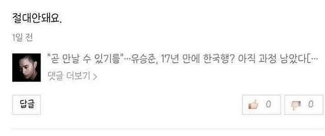 선플만 다는 사람