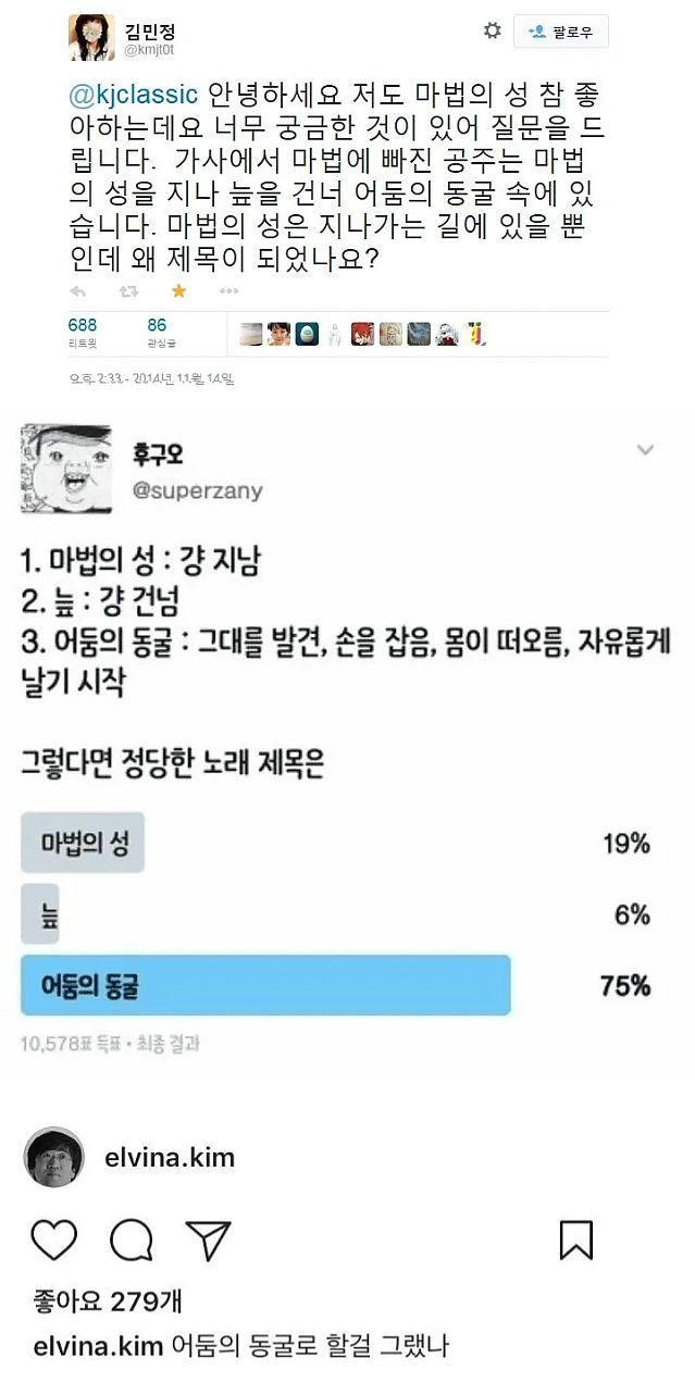 원작자도 인정한 노래 마법의 성의 진실