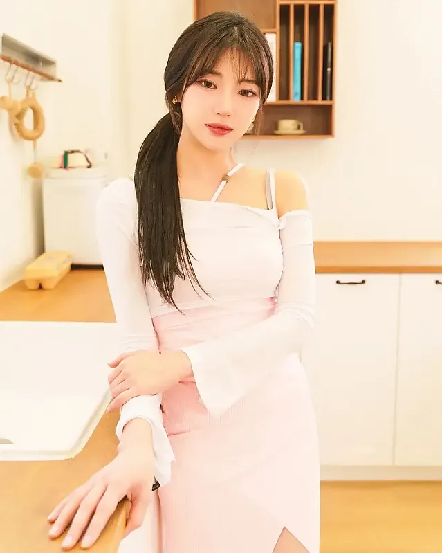 새색시 스타일의 포즈