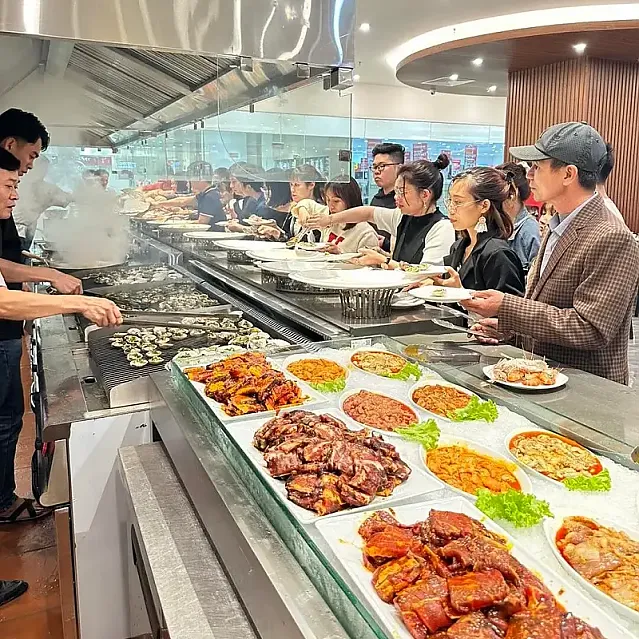 호치민 빈탄군 해산물 부페 포세이돈 Poseidon Bình Thạnh