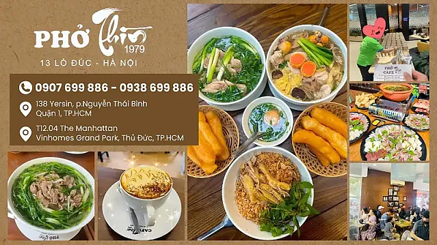 진한 육수가 가득한 쌀국수 맛집 '포틴(phở thìn 13)'