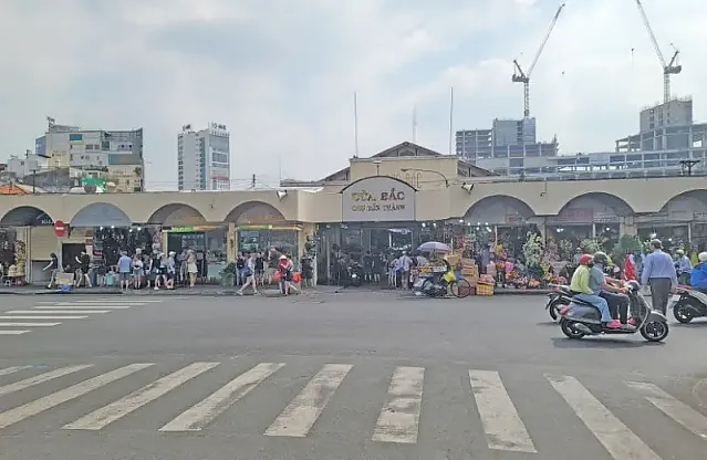 호치민 벤탄시장