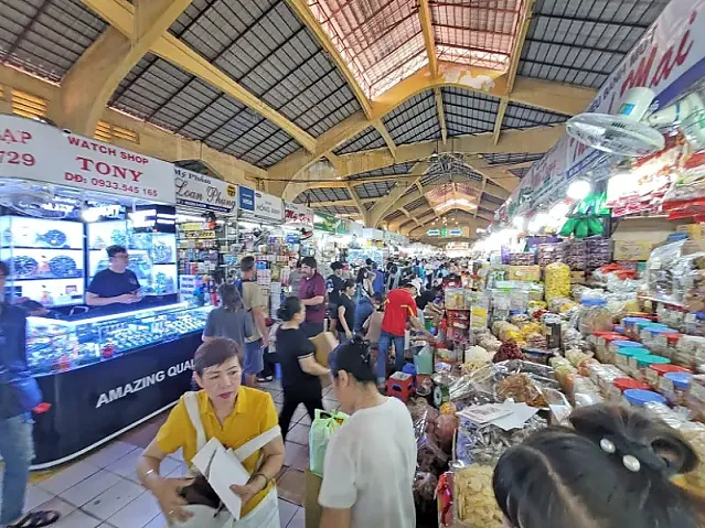 호치민 벤탄시장