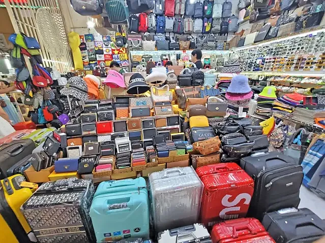 호치민 벤탄시장