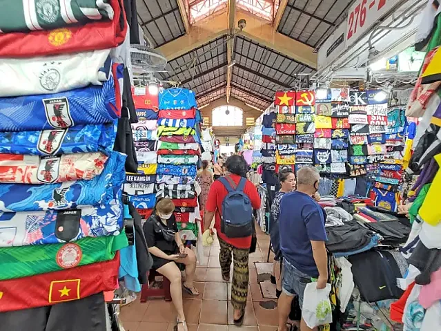 호치민 벤탄시장