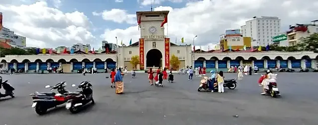 호치민 벤탄시장