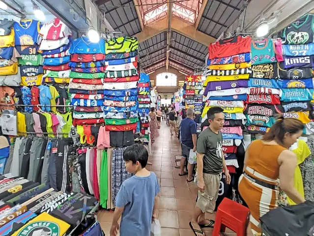 호치민 벤탄시장