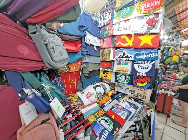 호치민 벤탄시장