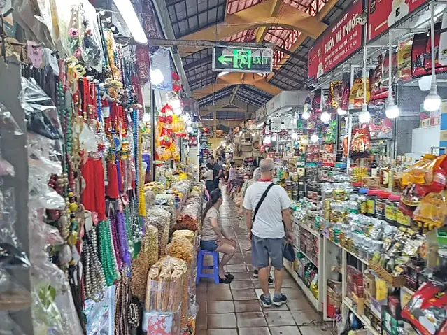 호치민 벤탄시장