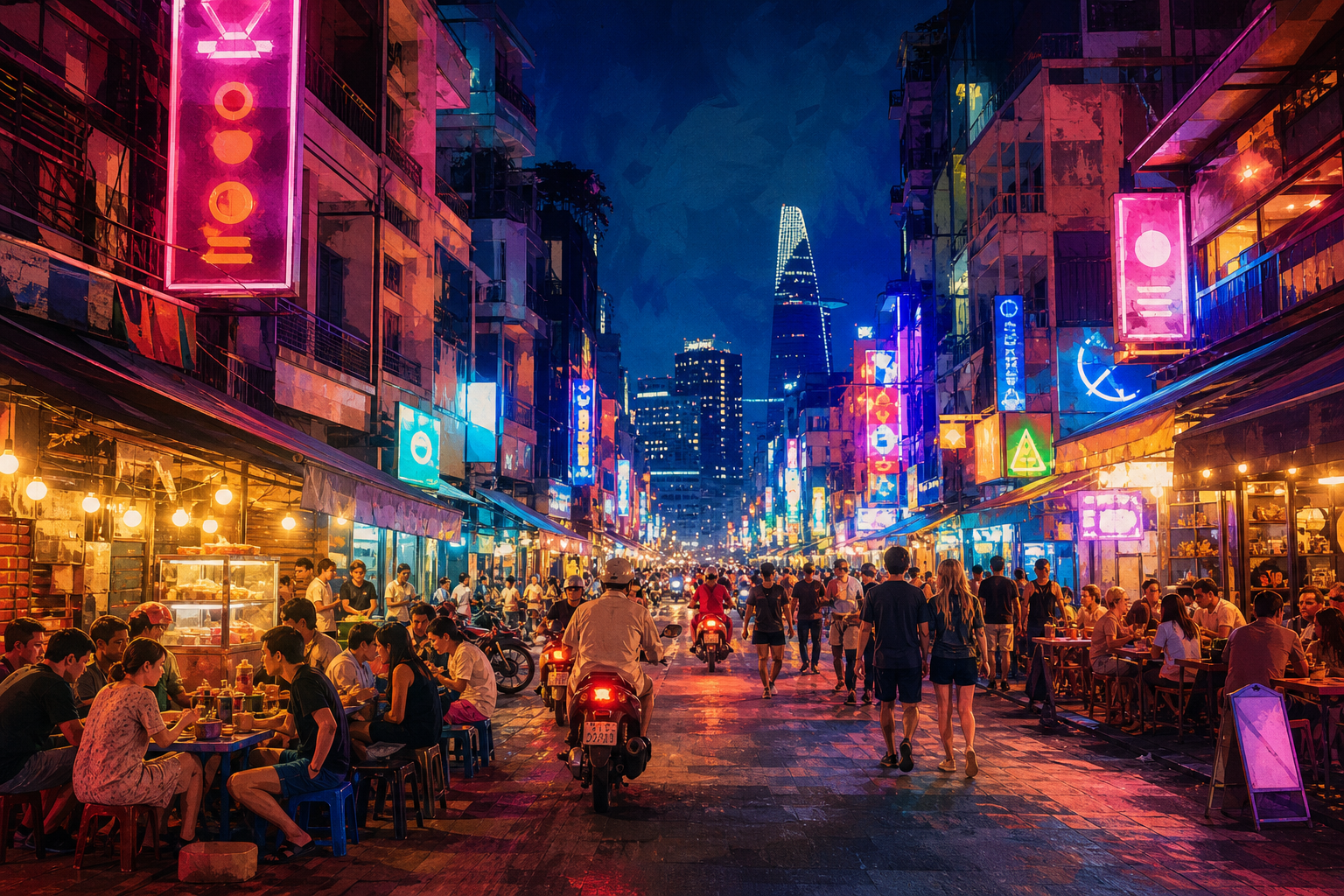 호치민 밤문화는 Bui Vien·Dong Khoi·District 3가 어떻게 갈릴까?