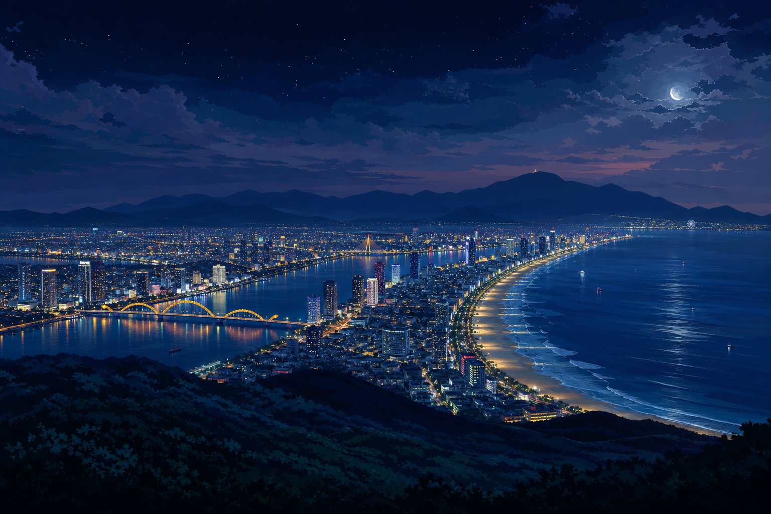 다낭 밤문화를 처음 고를 때 어디가 맞을까? An Thuong·My Khe·Han River 입문 가이드