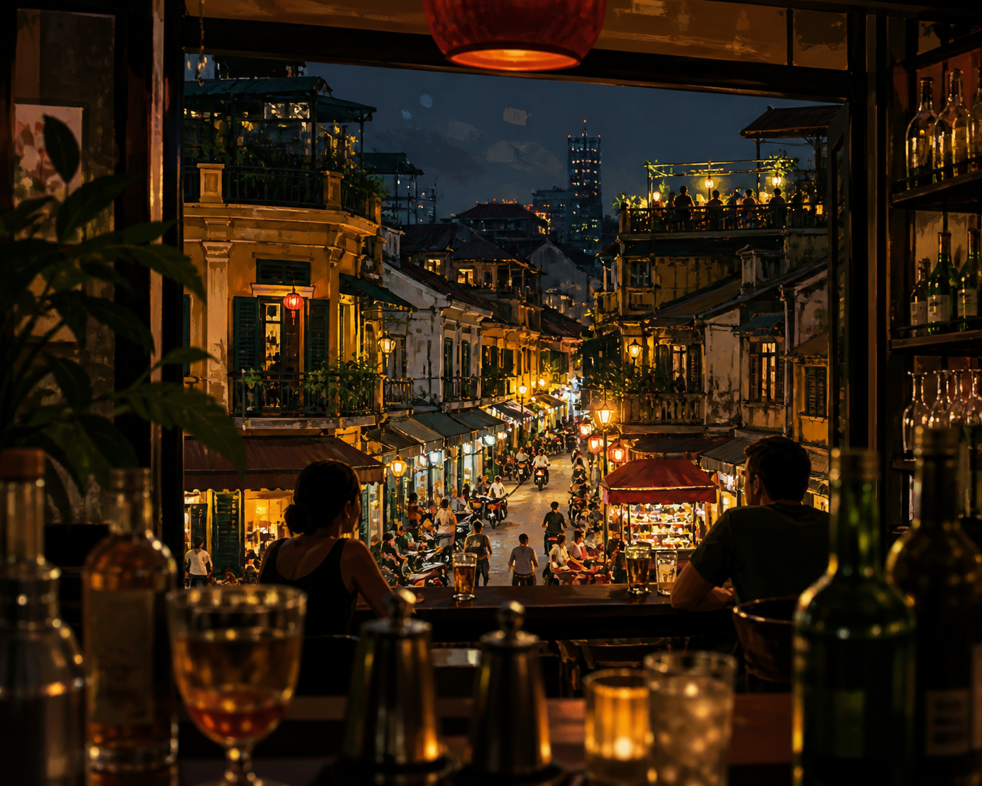 하노이 밤문화는 빨리 닫히는 Old Quarter를 어떻게 써야 할까? 야시장·Beer Street·루프탑 비교