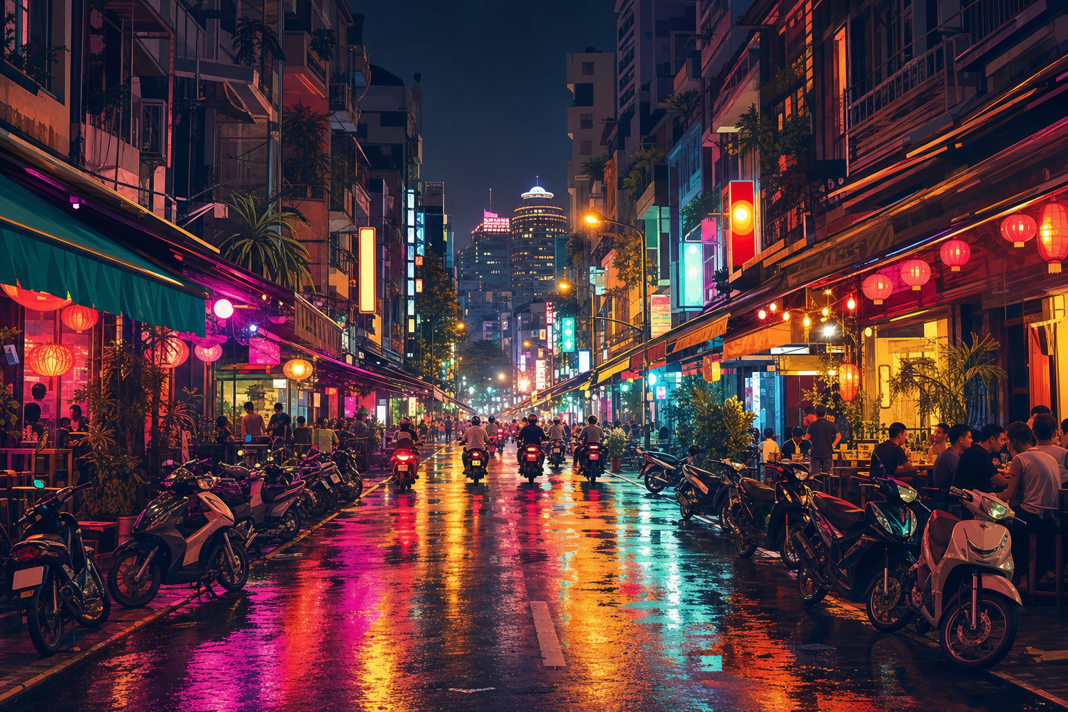 Ho Chi Minh City 첫 밤, District 1만 보면 충분할까