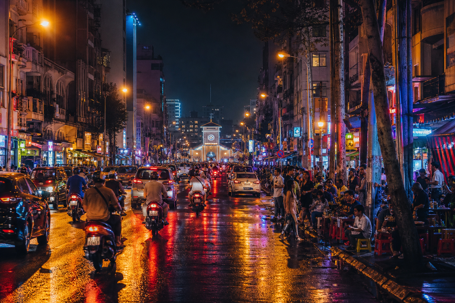 호치민 밤문화는 District 1, Bùi Viện, Phú Mỹ Hưng 중 어디가 맞을까?