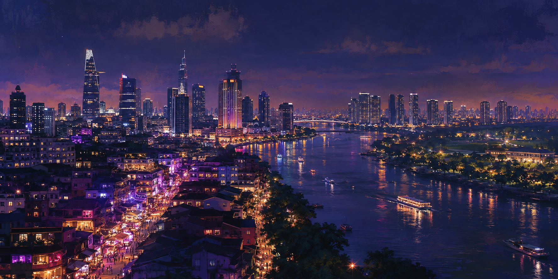 호치민 밤문화는 왜 District 1에 몰릴까? Bui Vien·Phu My Hung·Thao Dien 비교