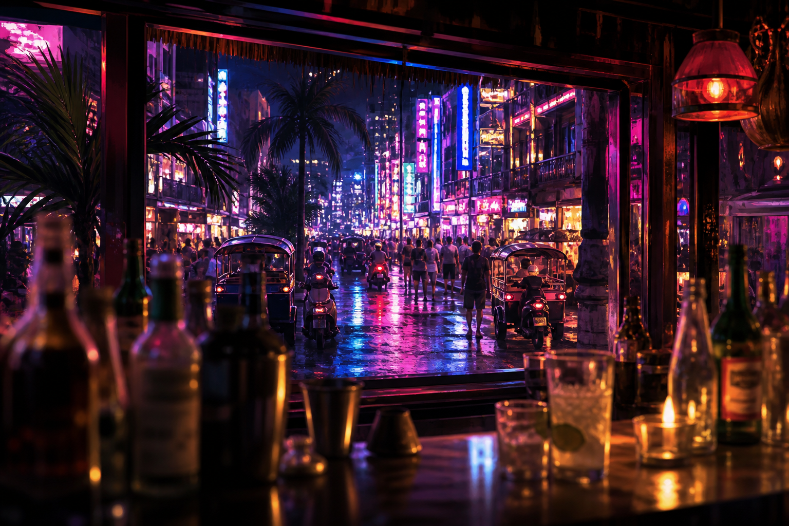 Pattaya 밤문화, 처음 가면 Walking Street부터 들어가야 할까?