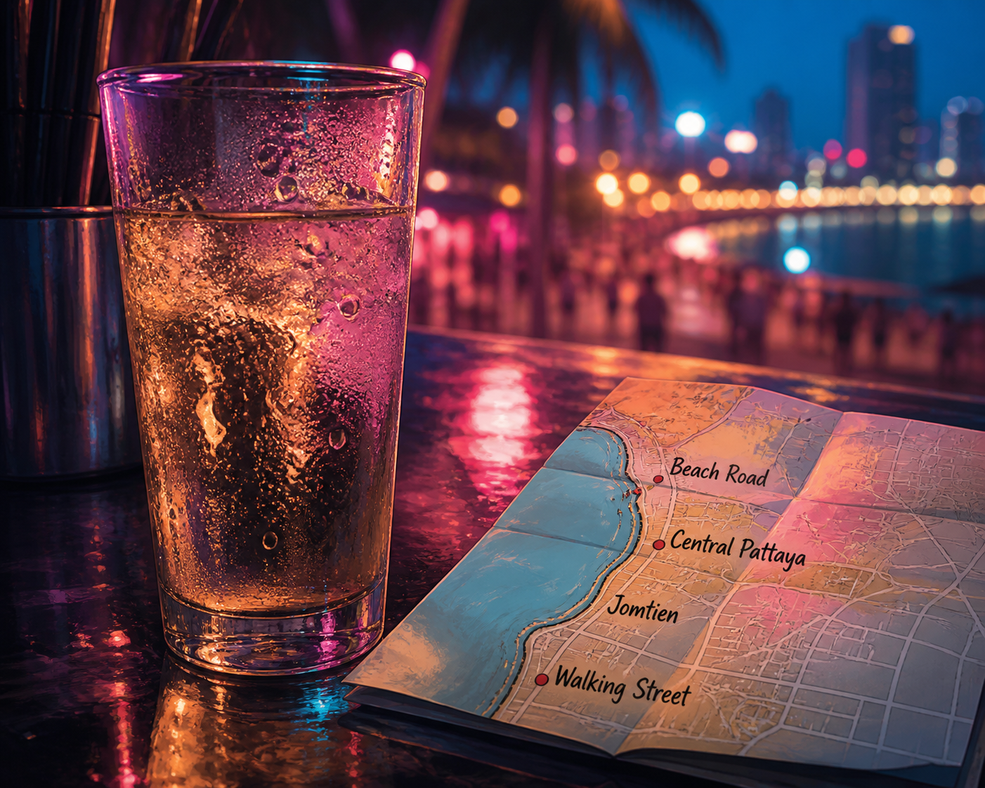 Pattaya 초행은 어디부터 봐야 할까? Beach Road·Central Pattaya·Jomtien으로 나누는 첫날 동선
