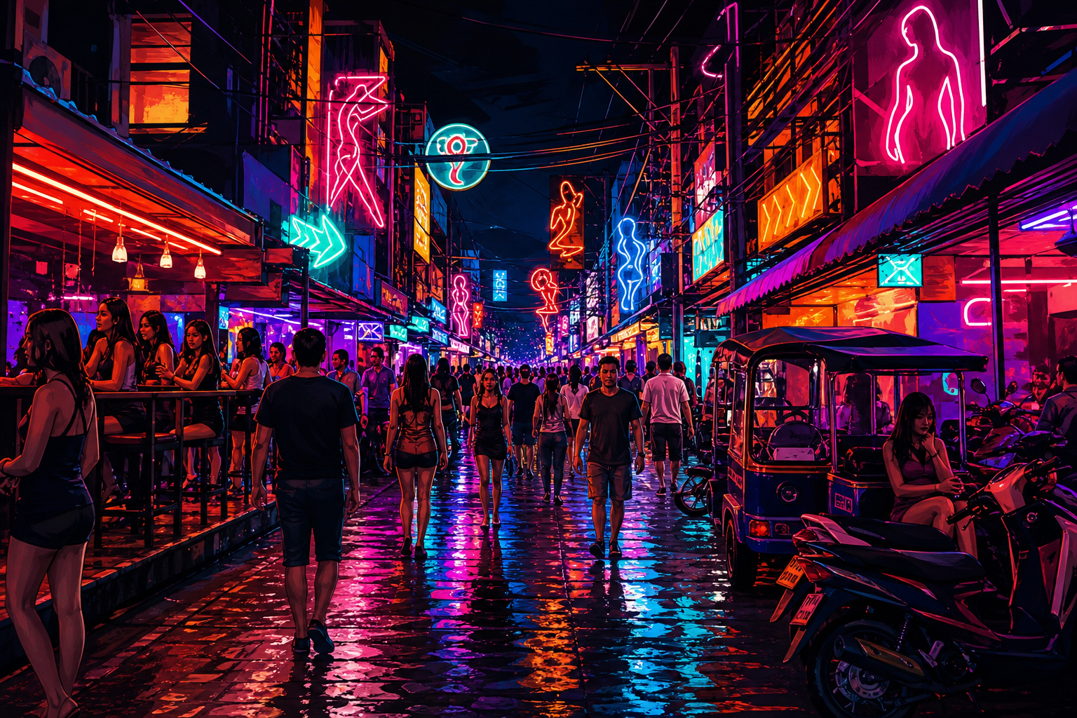파타야 밤문화는 왜 Walking Street와 Soi 6, LK Metro로 갈릴까? 체감 차이 정리
